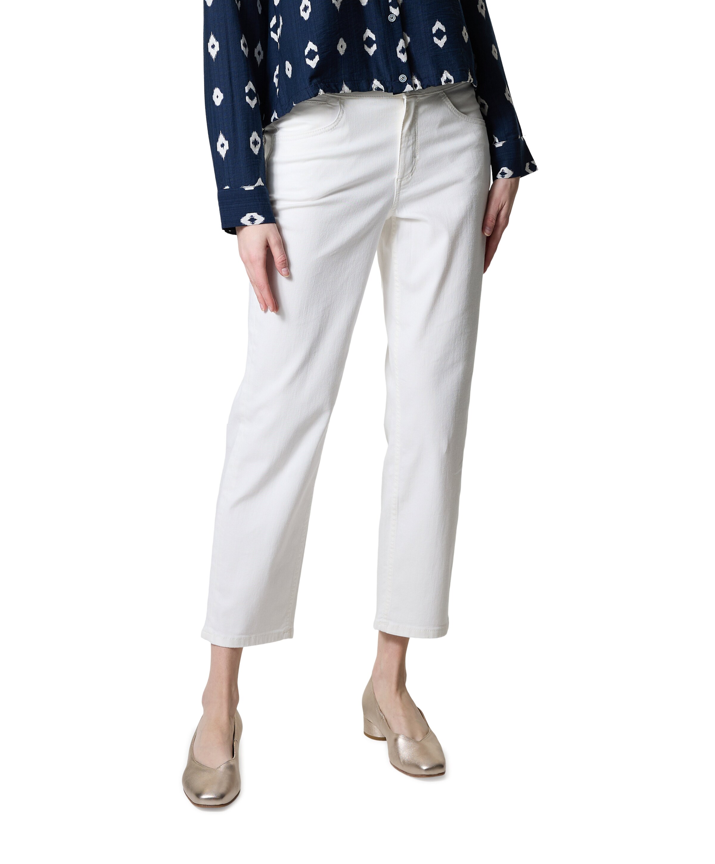Toni Liv  7/8 dames jeans ecru