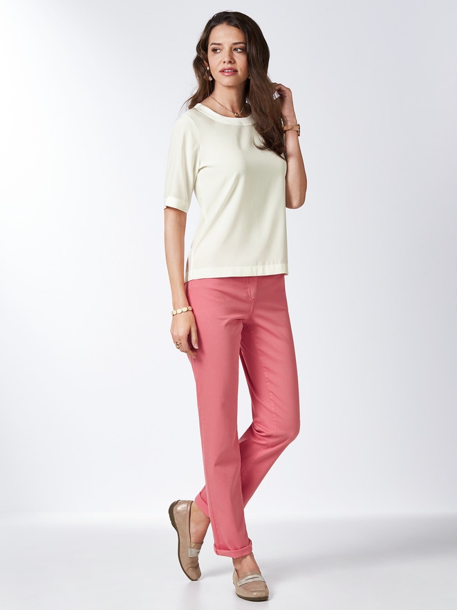 Seiden-Shirtbluse Edel-Basic
