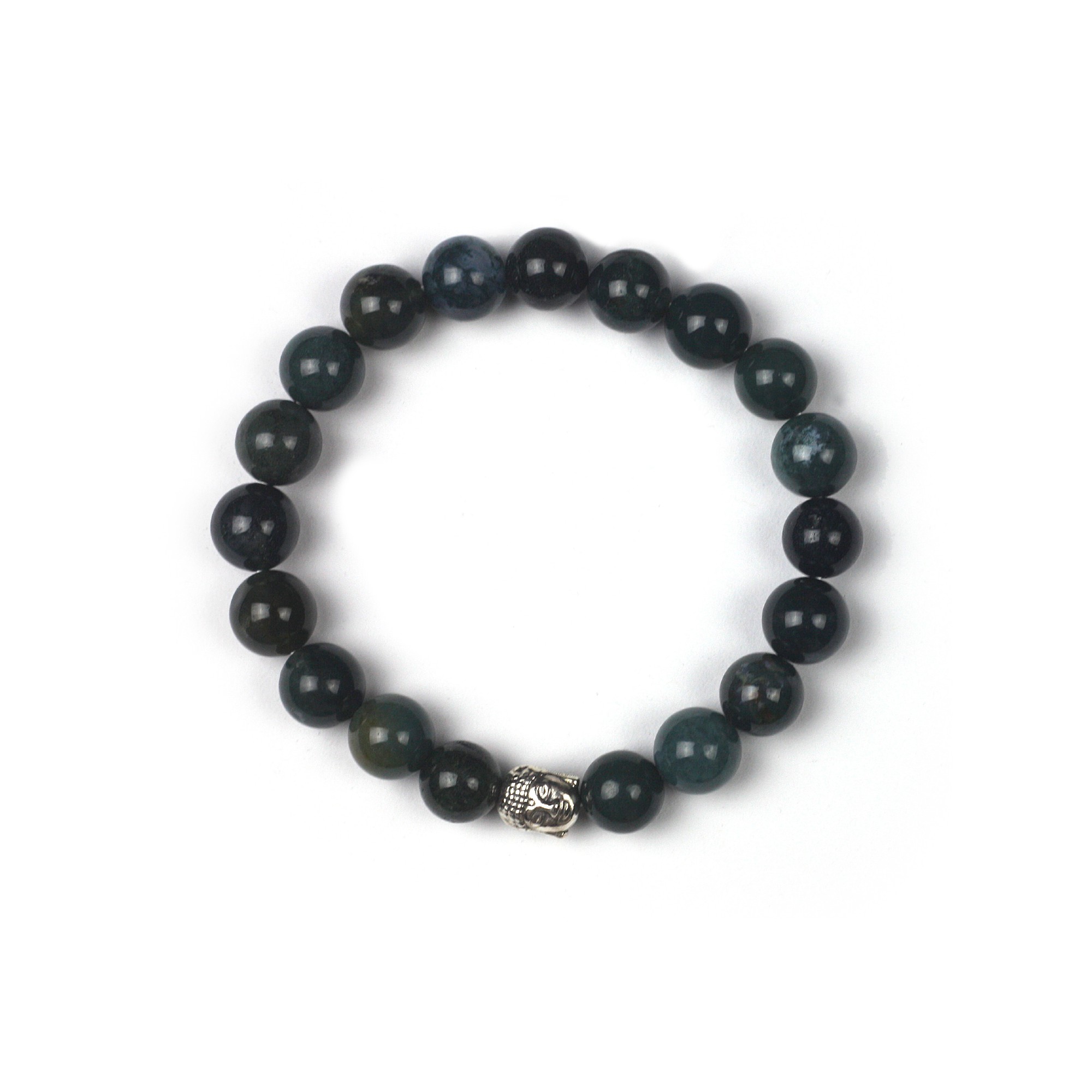Armband 'Achat', Achat-Perlen und Sterlingsilber in Geschenkbox günstig bestellen