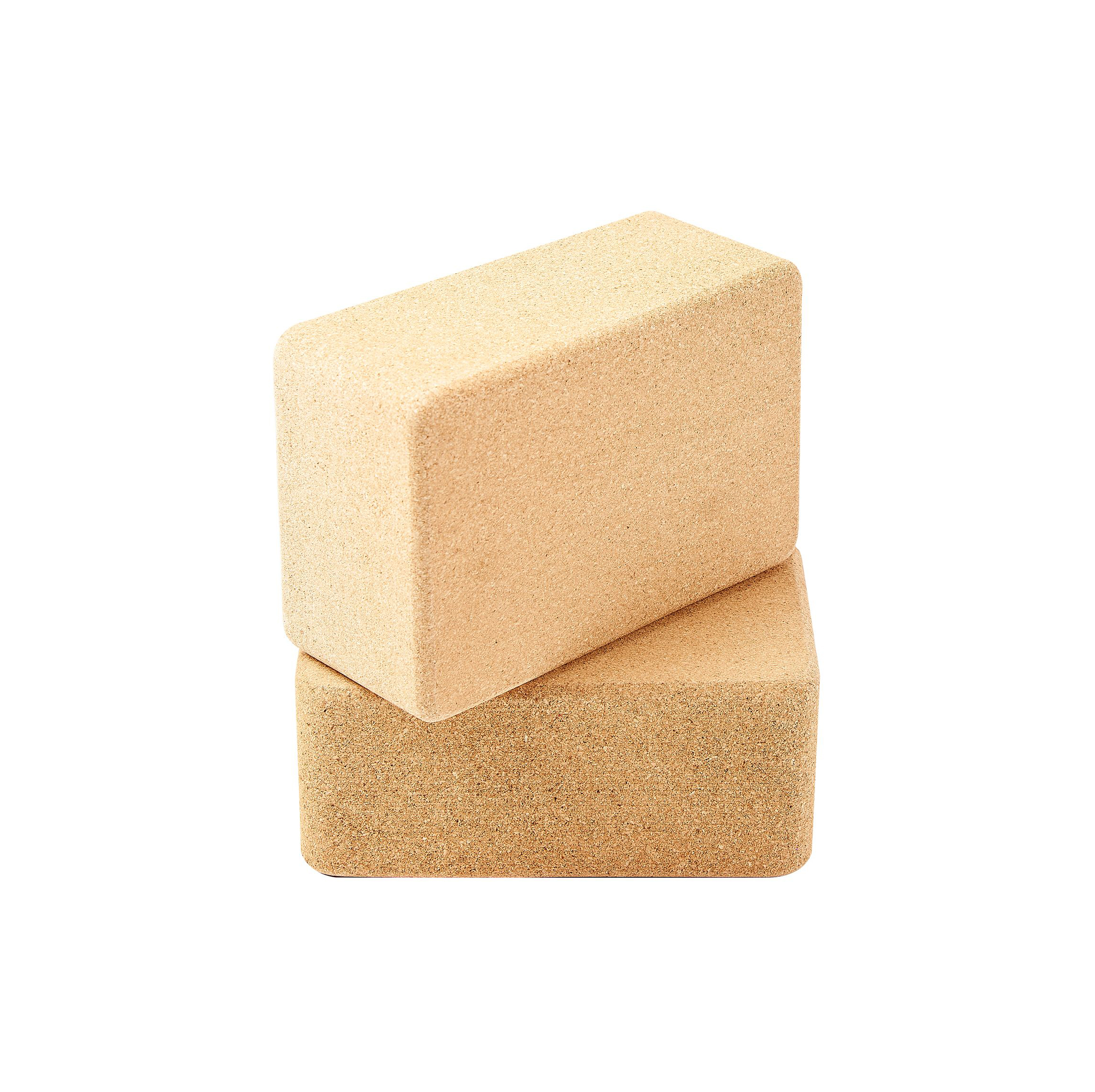 Yoga Block 2er Set Kork
