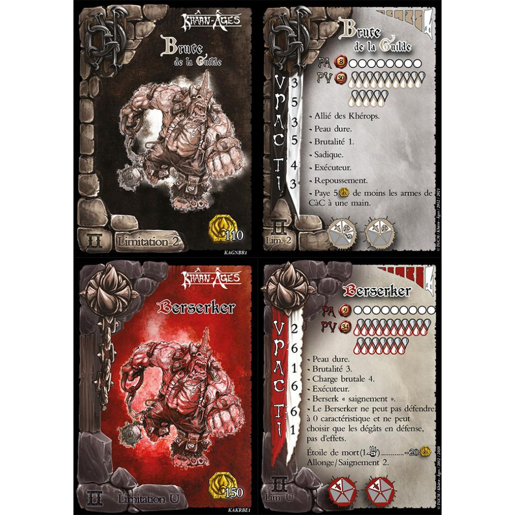 Khârn-Âges : Berserker / Brute de la Guilde Noire
