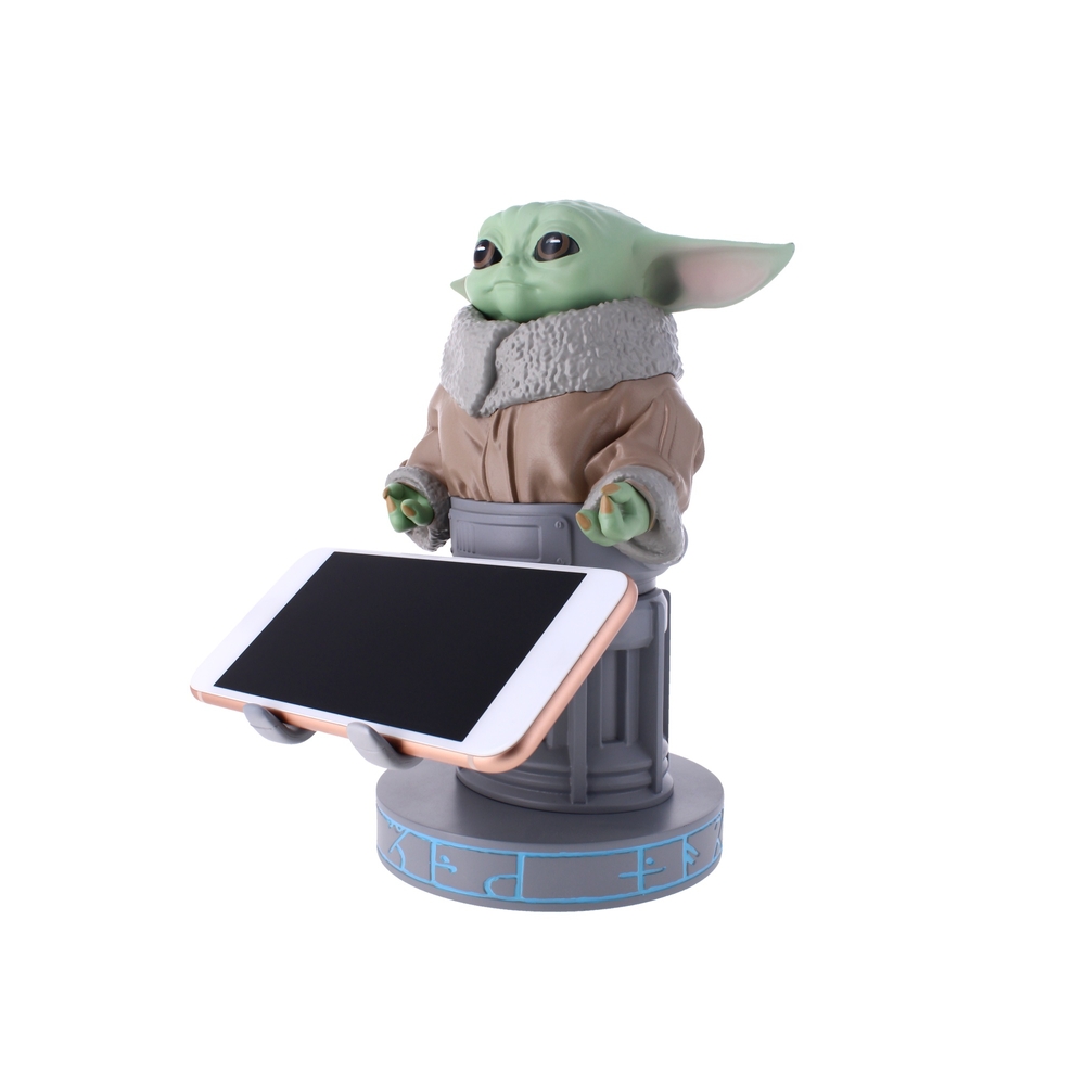 Baby Yoda, Grogu, Seeing Stone, Mandalorian Cable Guy – Handy- und Controller-Halterung