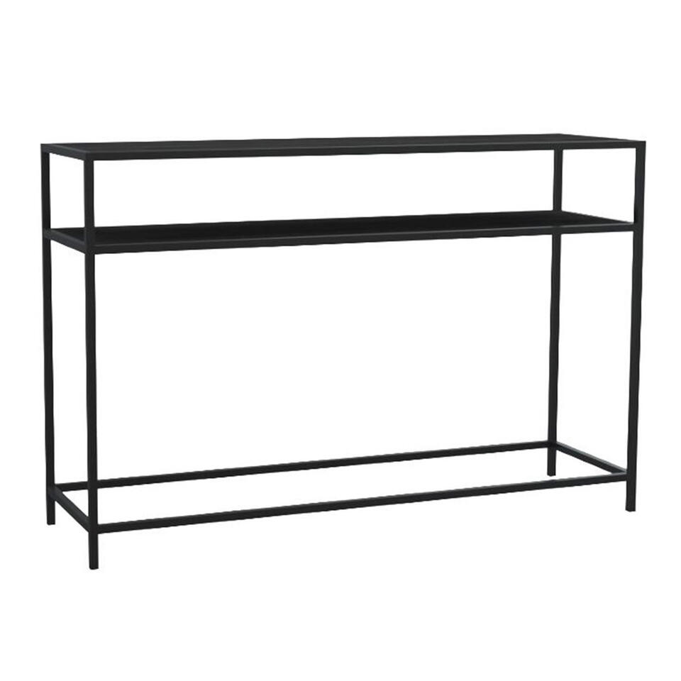 Sidetable Jaxx - zwart - 79x120x35 cm