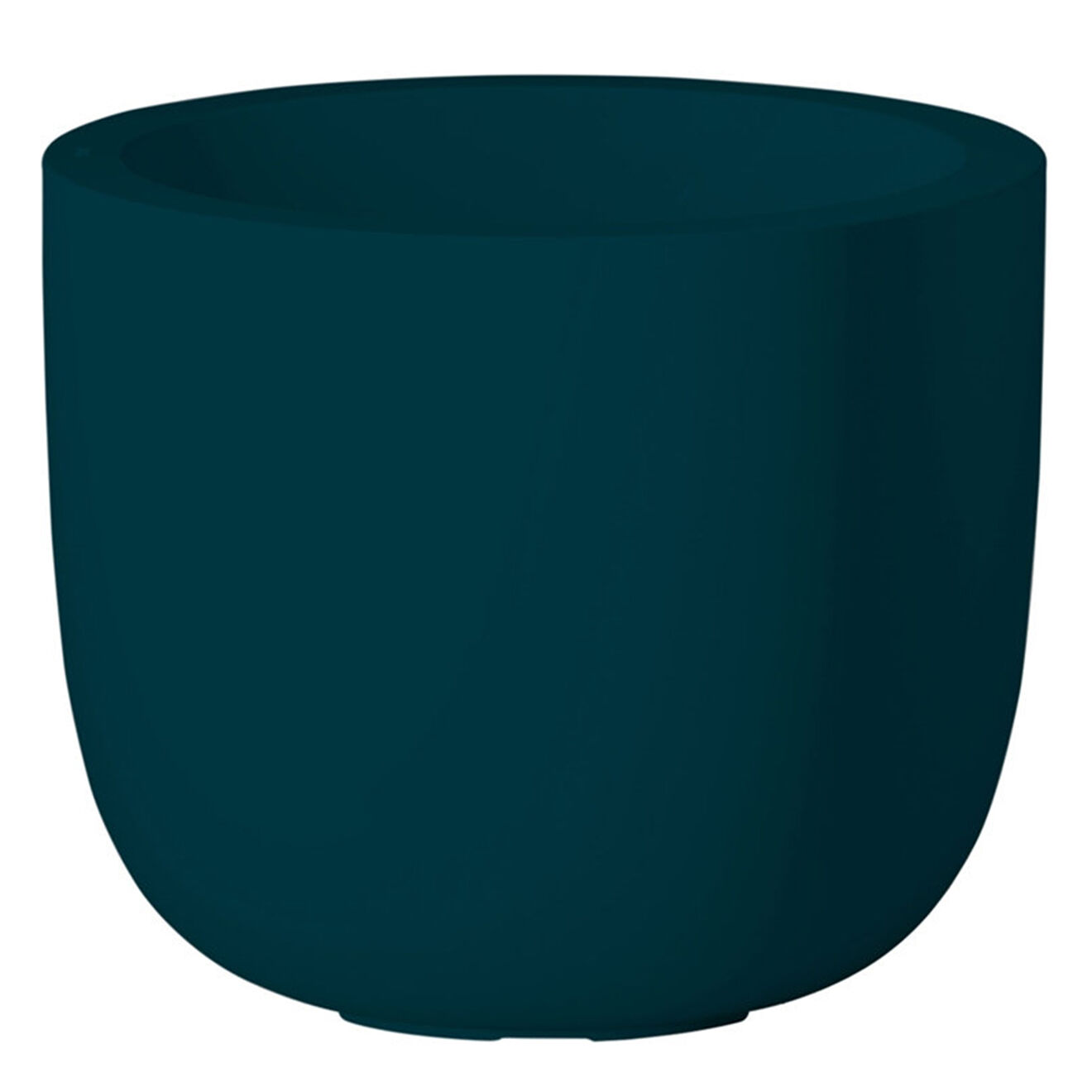 Serralunga Pot coupe design par naoto fukusawa vert paon - D.48x25 cm