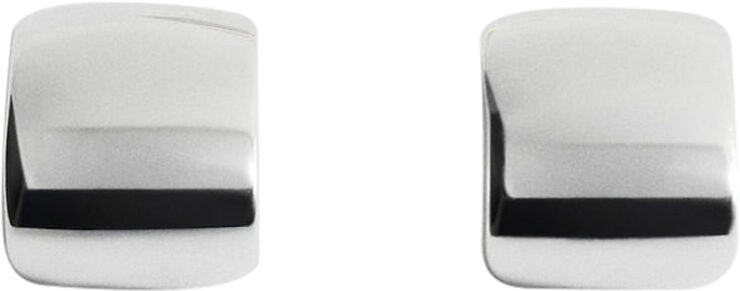 MANGO Volume hoop earrings Silver