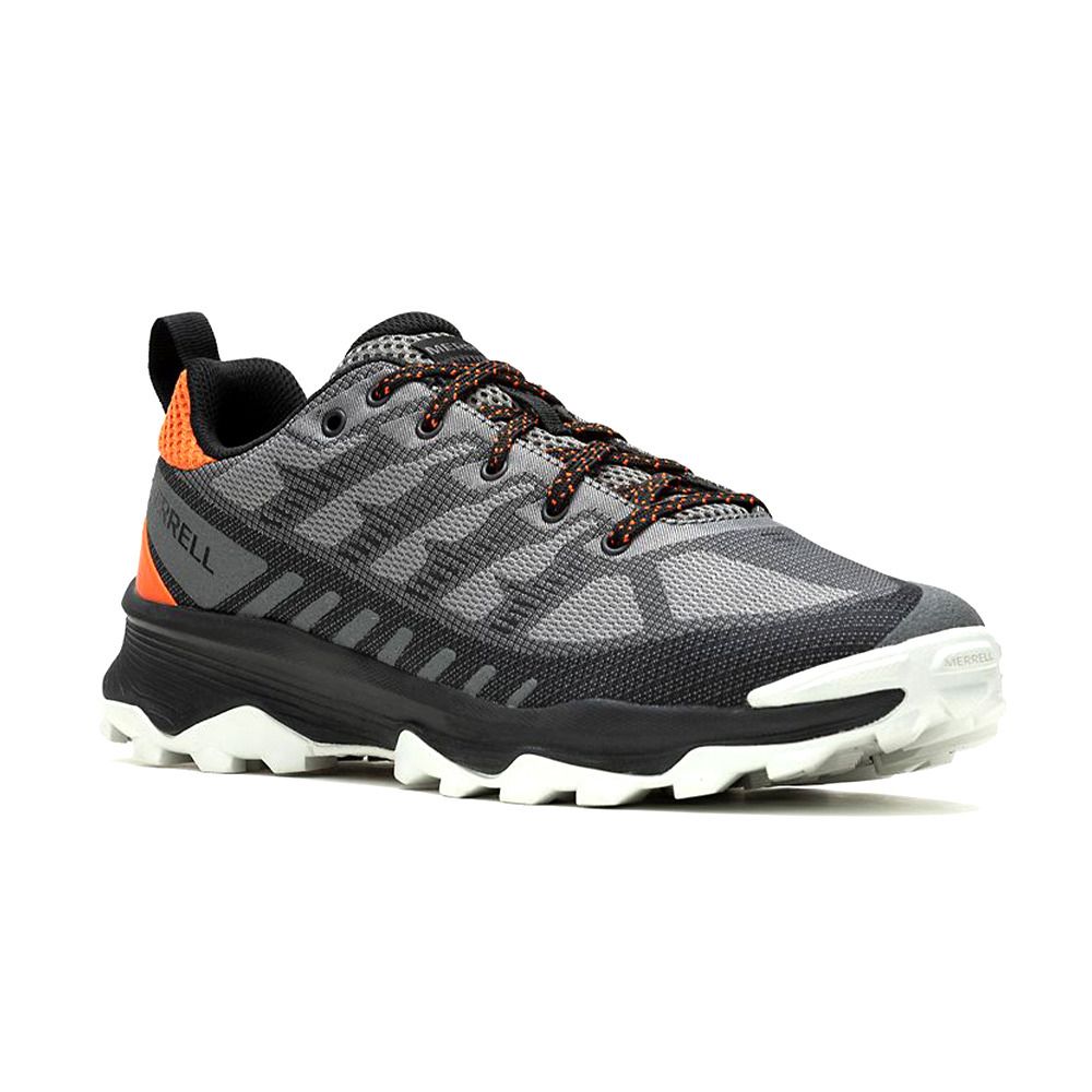 Merrell SPEED ECO - Chaussures randonné Homme charcoal tangerine