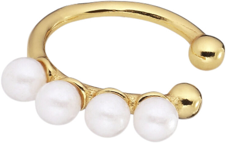 The Earring Shop Pearly Cuff Guld