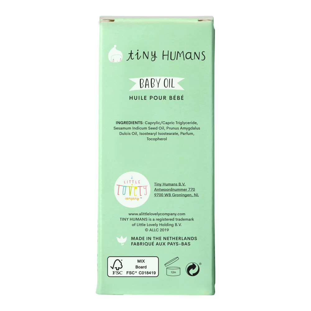 Tiny Humans Baby Olie 100 ml