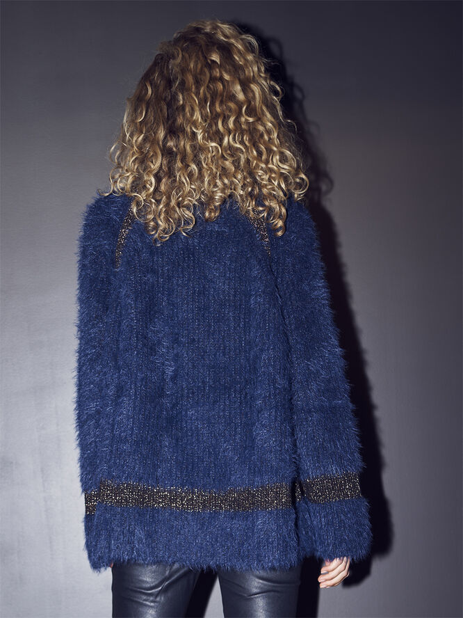 NÜ Denmark Vipse Blouse knit Classic navy