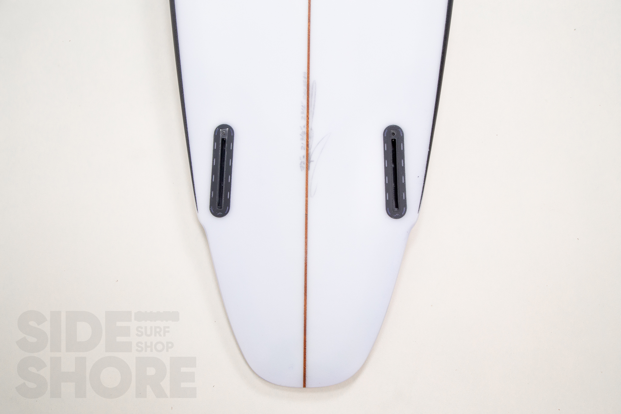 Christenson Surfboards Lane Splitter Mid - Black Islands Rails - 7'2 x 21 13/16