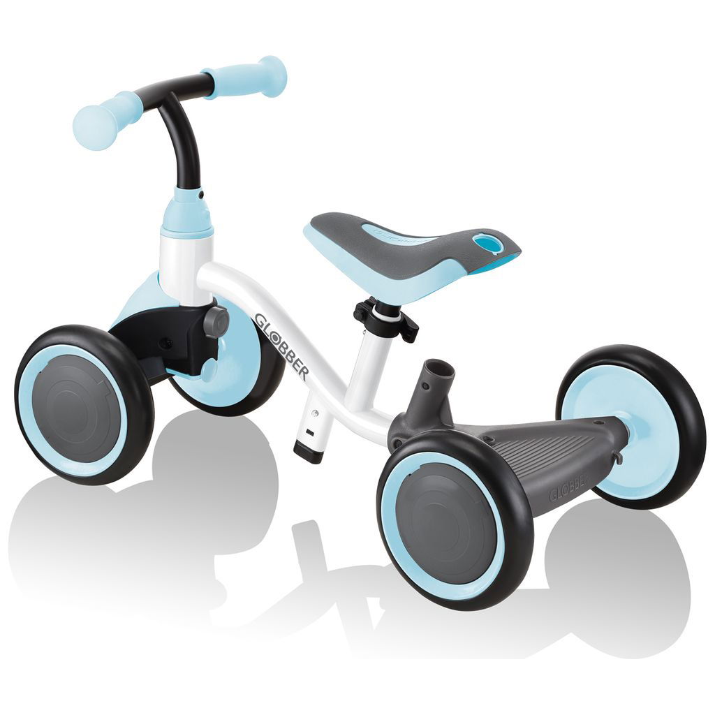 GlobberGlobber   Learning Bike 3in1 white pastel blue