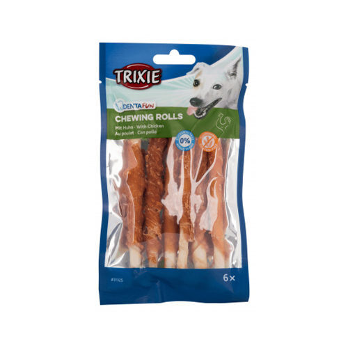Trixie Denta Fun Chicken Chewing Rolls