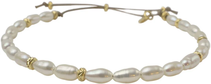 BeChristensen Celina Pearl Bracelet - Gold Gp
