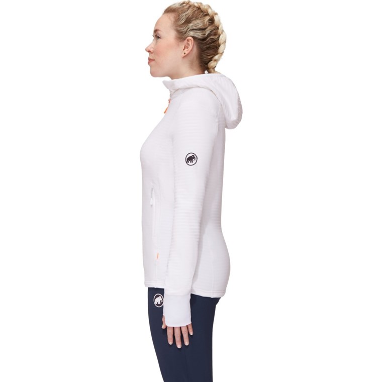 Mammut Taiss Light ML Hooded Jacket Women White