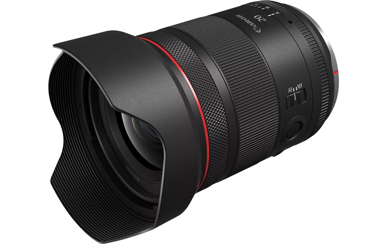 Festbrennweite RF20 mm F/1.4 L VCM – Canon RF<br>Canon RF20 mm F1.4 L VCM MILC Weitwinkel Schwarz