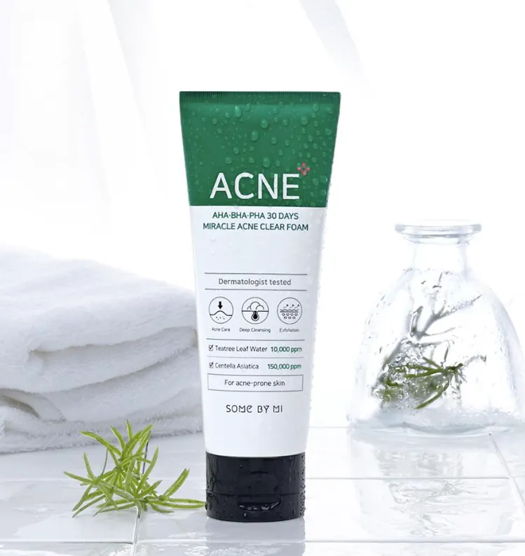 Some By Mi Aha Bha Pha Miracle Acne Clear Foam 100 Ml