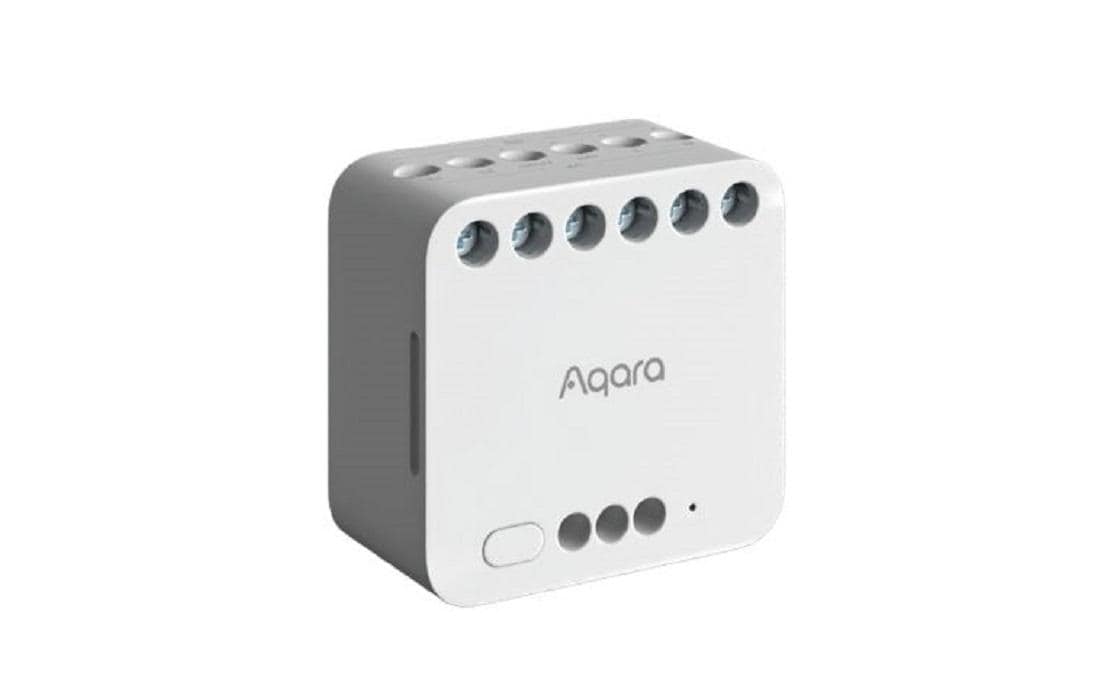 Dual Relay Module T2 Weiss, 100-250 V, 10A 50/60 HzZigbee 3.0 Doppelkanal-On/Off-Modul