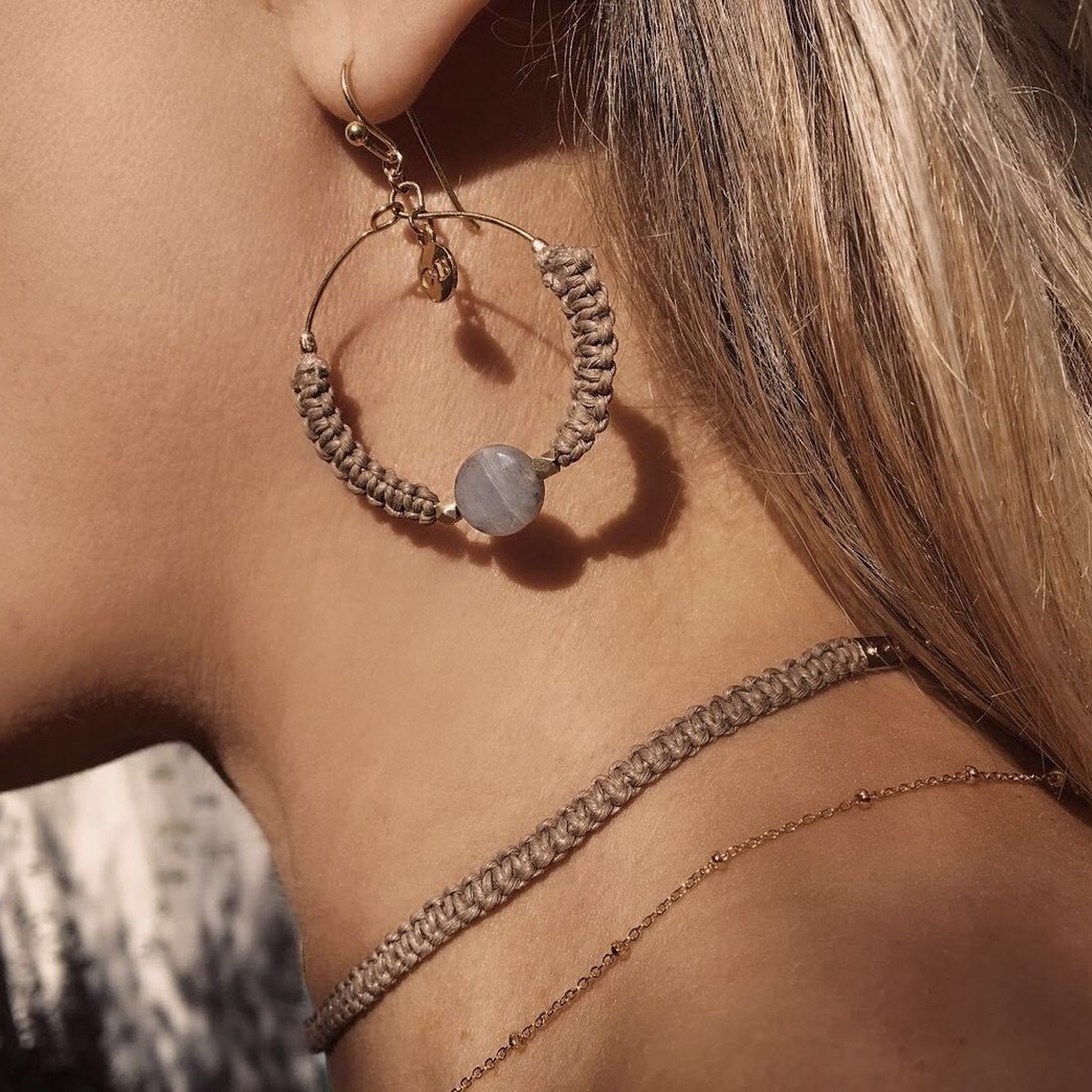 Boucles d'oreilles créoles clips Joy