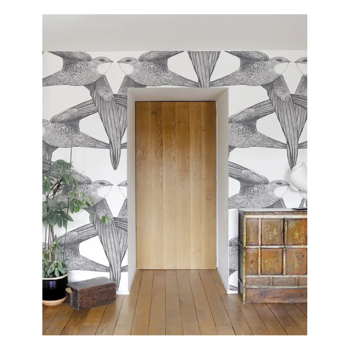Bien Fait White Birds - 3 lès | Gris anthracite