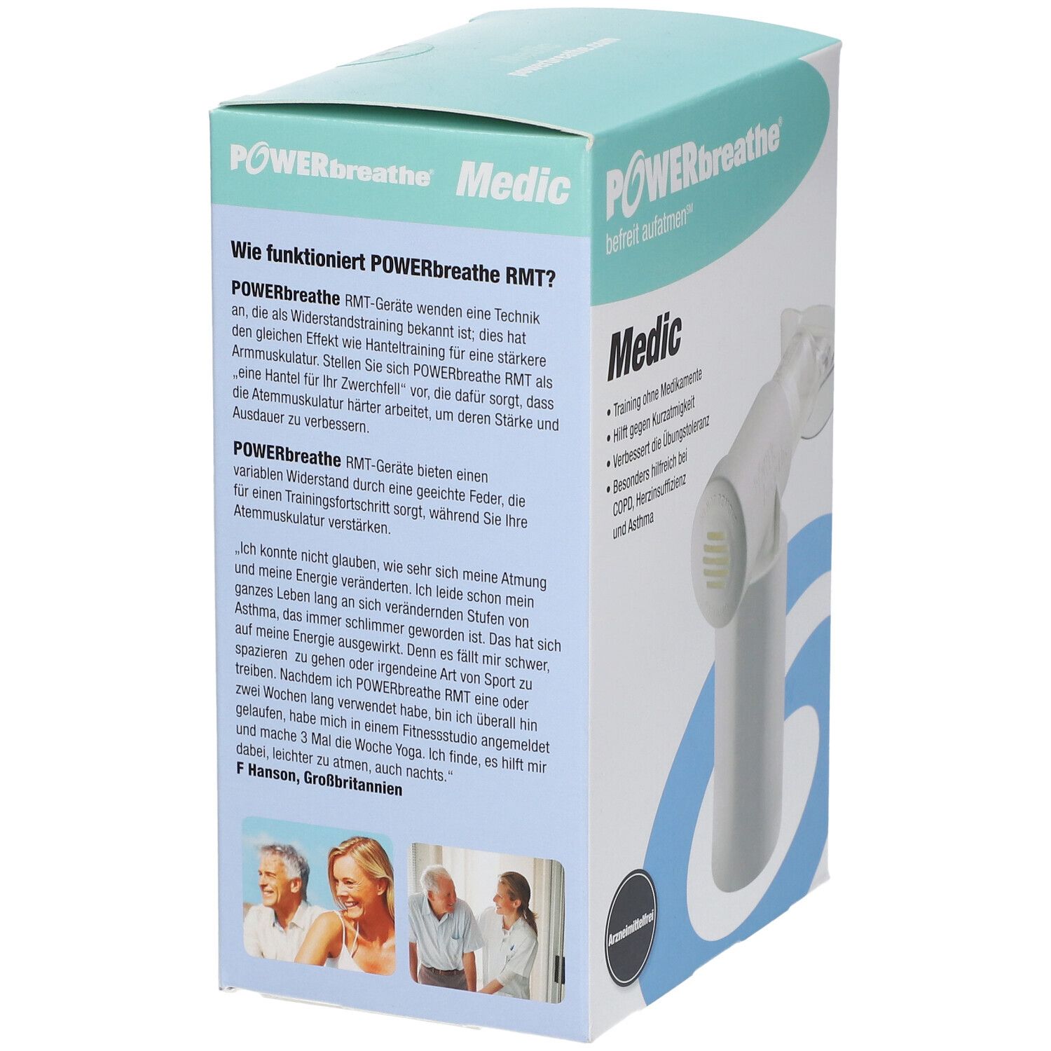 POWERbreathe® befreit aufatmen Medic