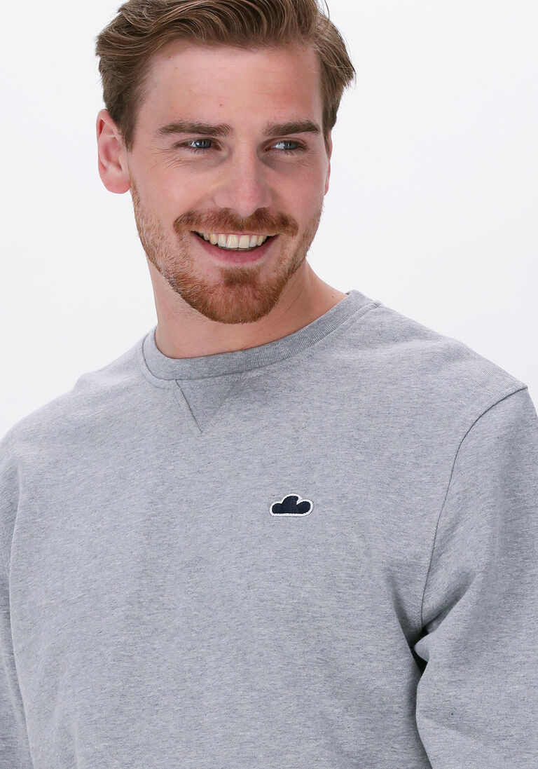 THE GOODPEOPLE lichtgrijze the goodpeople sweater liam