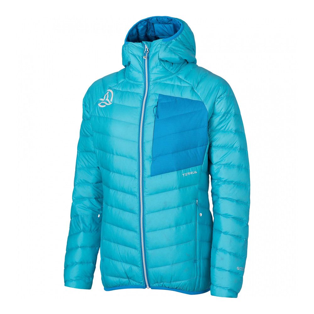 Ternua VILMA - Doudoune Femme fresh ocean