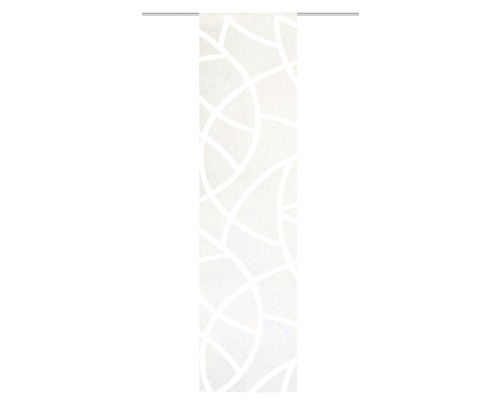 Schuifgordijn Cassé beige wit 60x245 cm