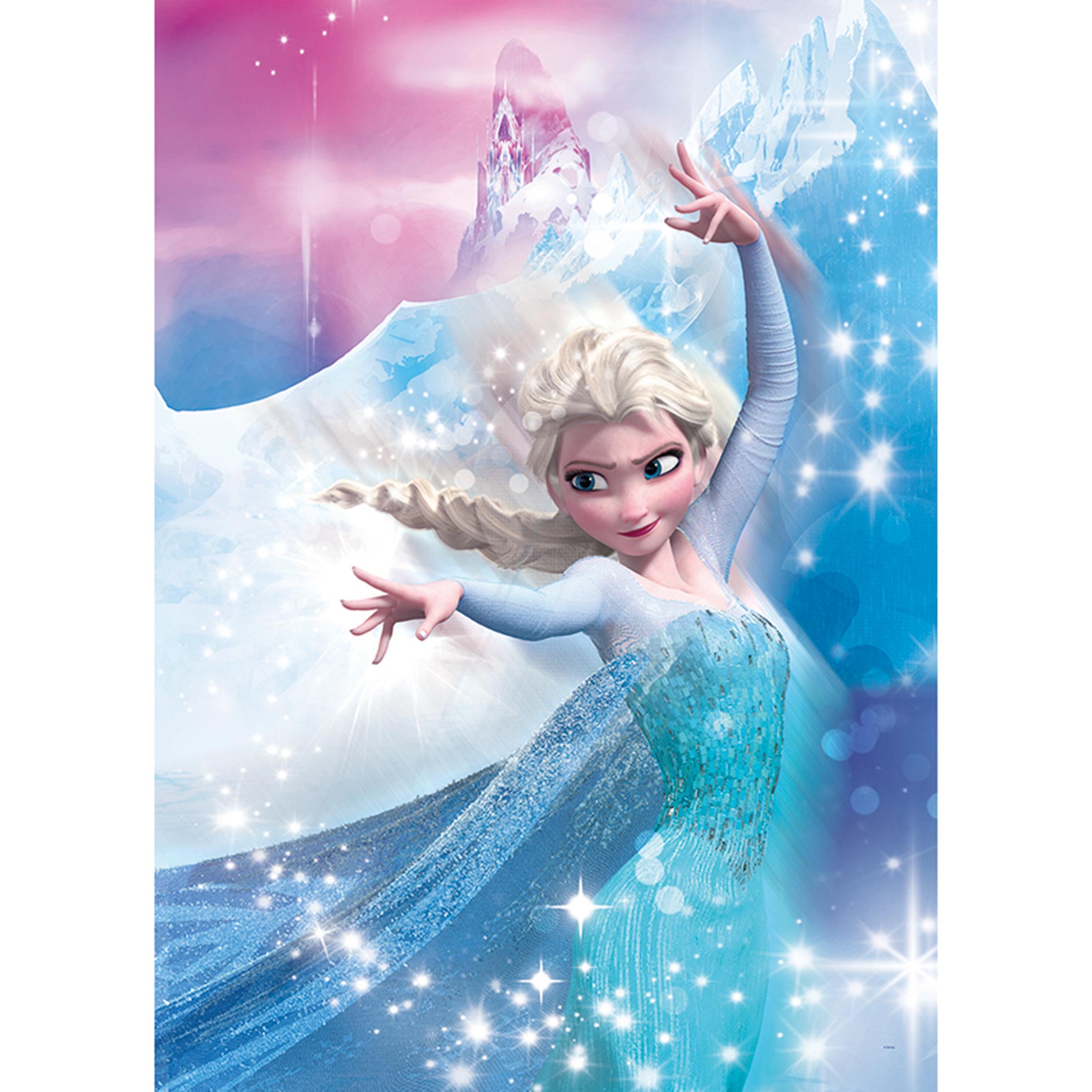 Wandbild FROZEN 2 ELSA ACTION - 50x70 cm