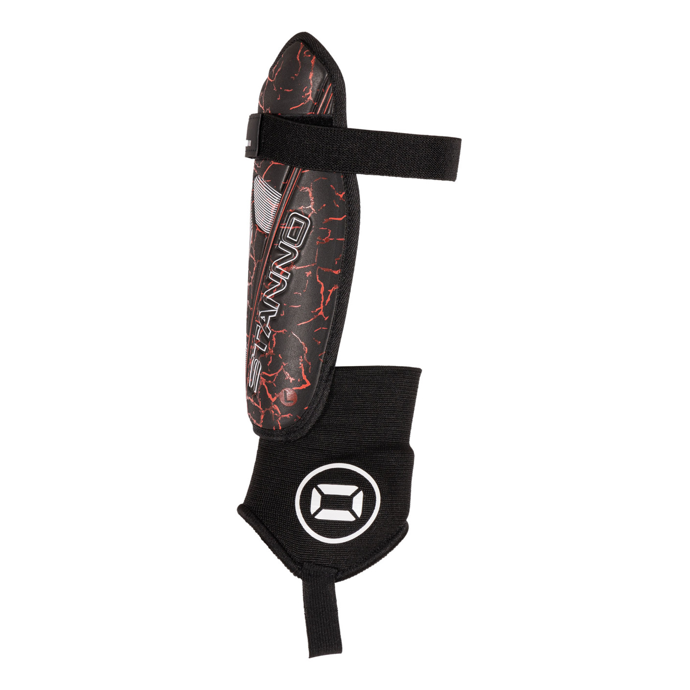 Stanno Pro Guard II Scheenbeschermers Zwart Rood Wit