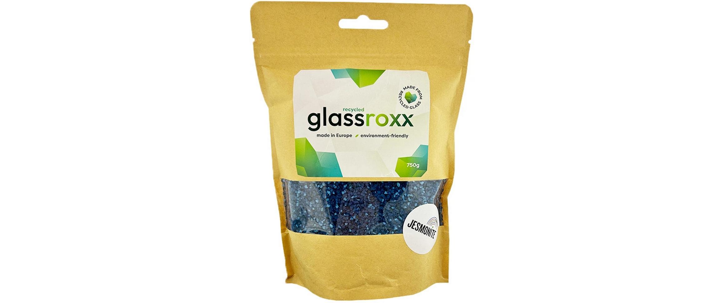 Versiegelung Glass Roxx 750g, RoyalblauGlasgranulat
