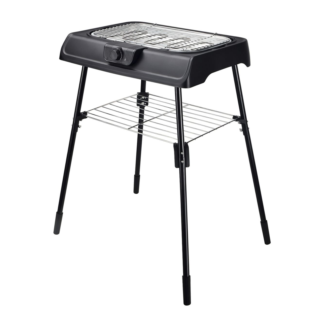 LEX Elektrogrill Tischgrill BBQ Grill Standgrill Outdoor 2400 Watt