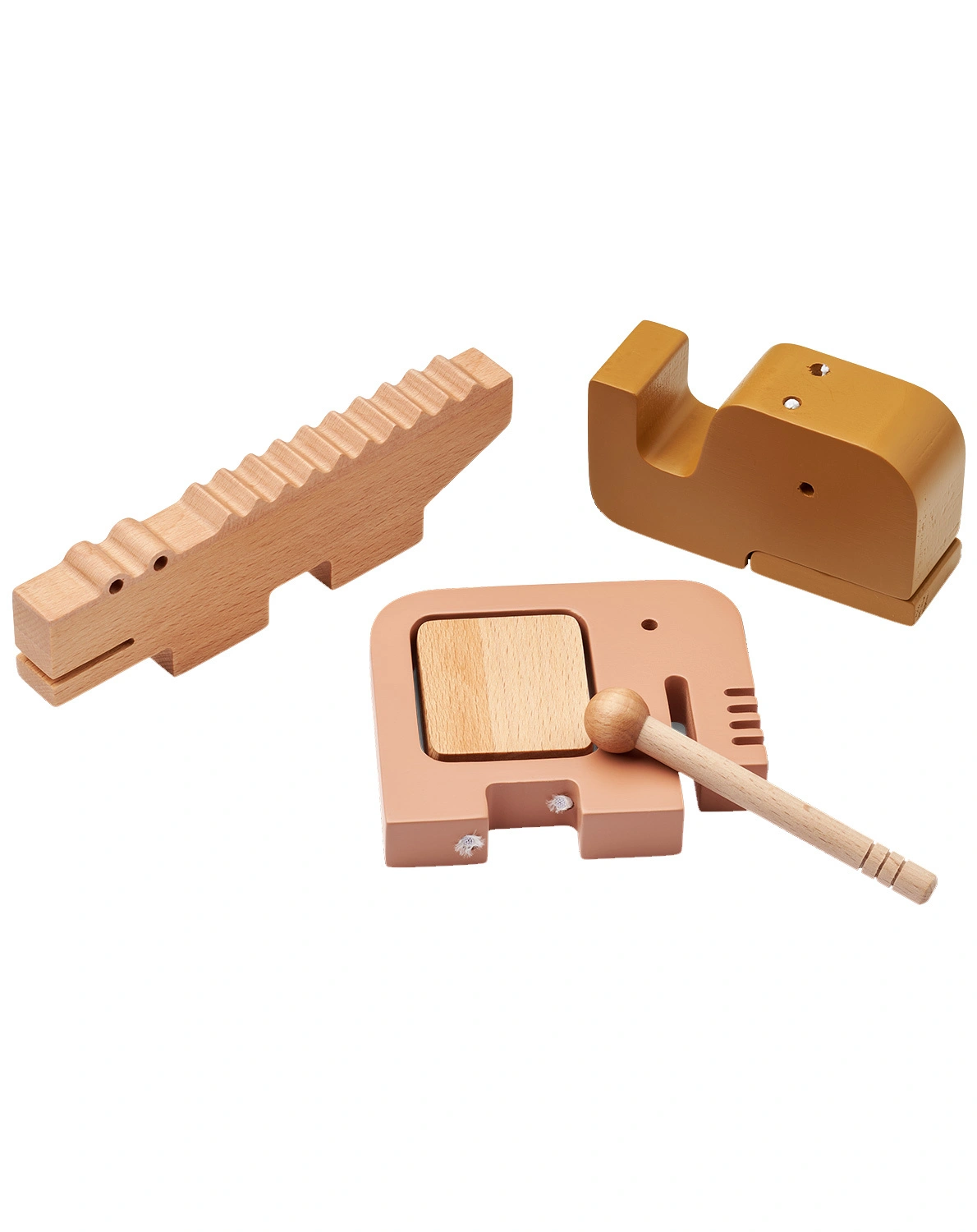 Holz-Instrumente TORSTEN 3er-Set in tuscany rose