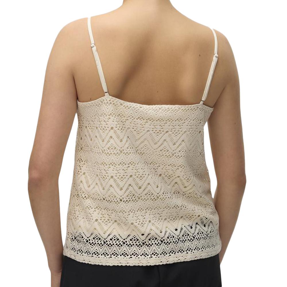 Vero Moda Débardeur Beige Femme Vero Moda Maya