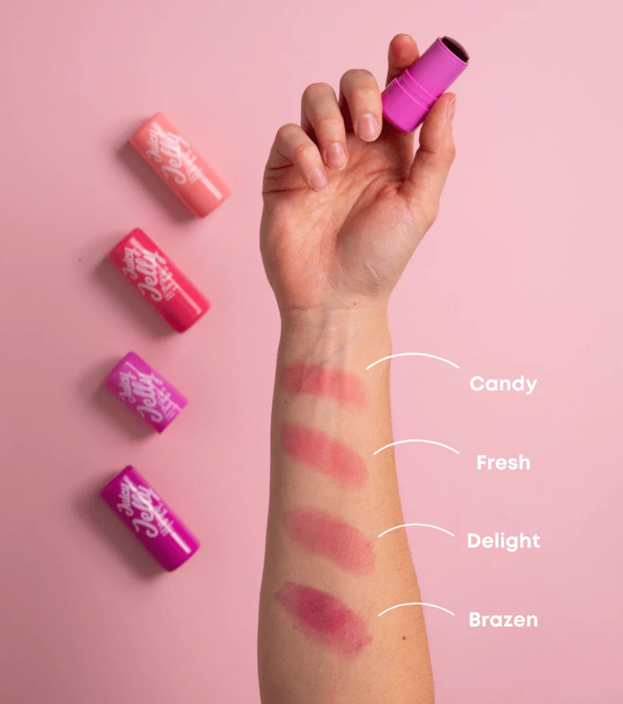 W7 - Tonalidade para lábios e bochechas Juicy Jelly - Candy