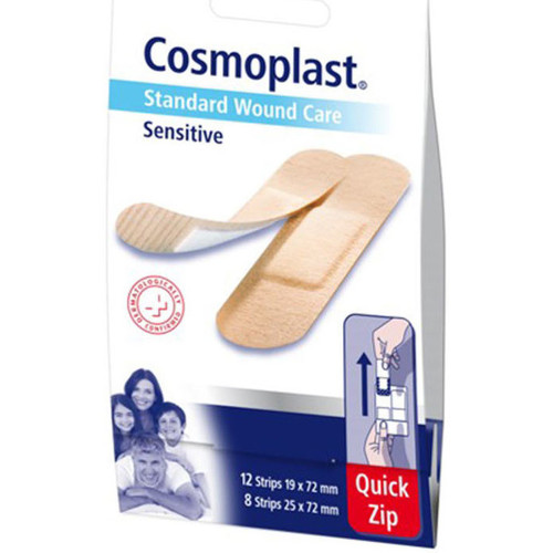 Cosmoplast - Apósitos Sensitive Quick-zip