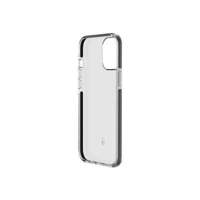Force Case Life - coque de protection pour Iphone 12 Pro Max - transparent contour noir