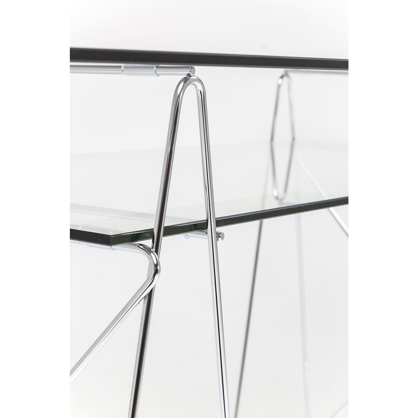 Bureauvoet Polar chroom (2|set) Kare Design