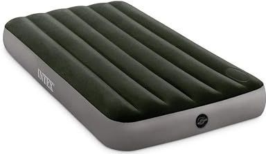Intex Dura-Beam Standard Series Downy Luchtbed met ingebouwde voetpomp, Queen