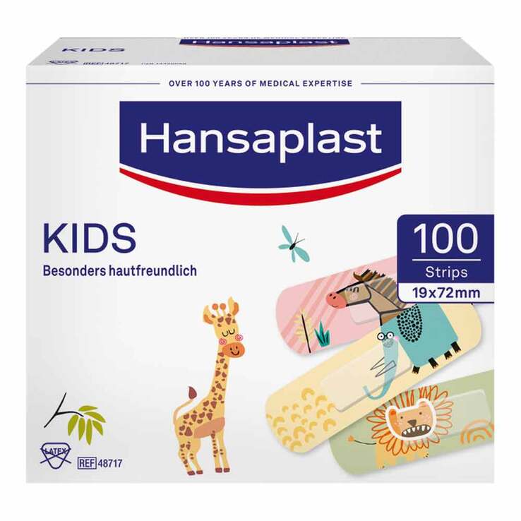 Hansaplast Kids Universal Strips, 100 St