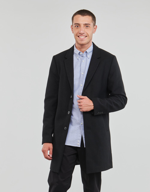 Jack & Jones - JJEMORRISON WOOL COAT SN - Noir