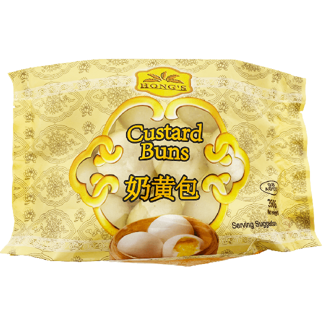 Hong's Custardbroodjes 350g