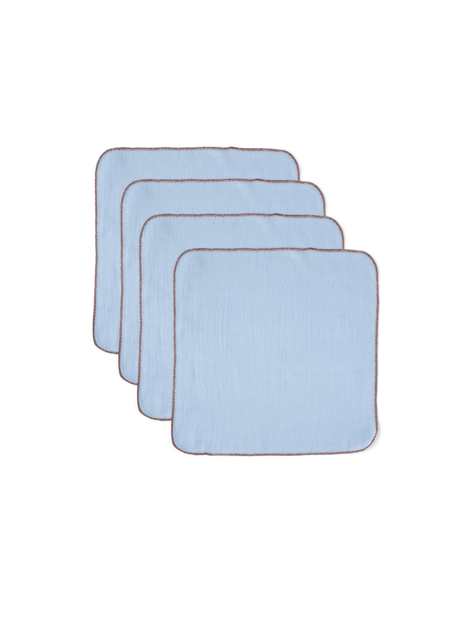 Stofservietter 4-pak | Bomuld. 36 x 36 cm. 4 stk. | Milky Blue