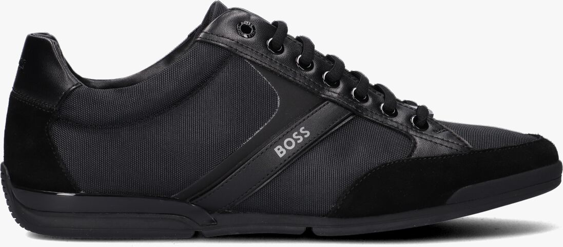 BOSS zwarte boss lage sneakers saturn lowp