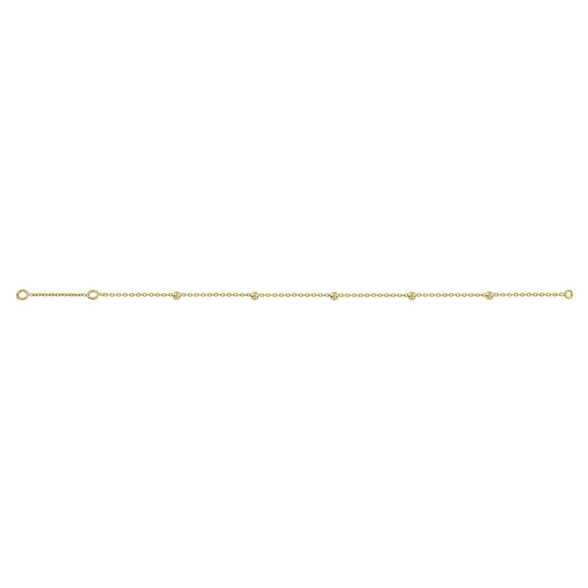 Bracelet junior boules or jaune 18 carats