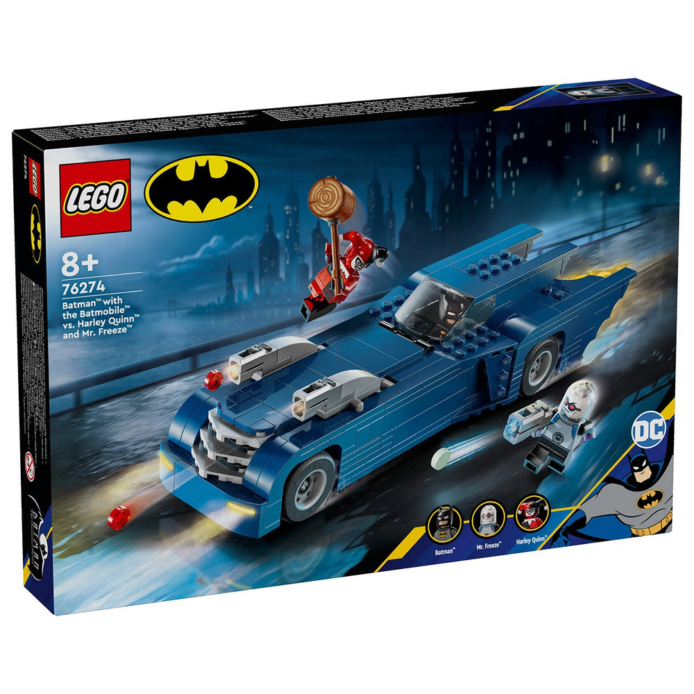 Køb LEGO® Marvel Batman™ og Batmobile™ mod Harley Quinn™ og Mr. Freeze™