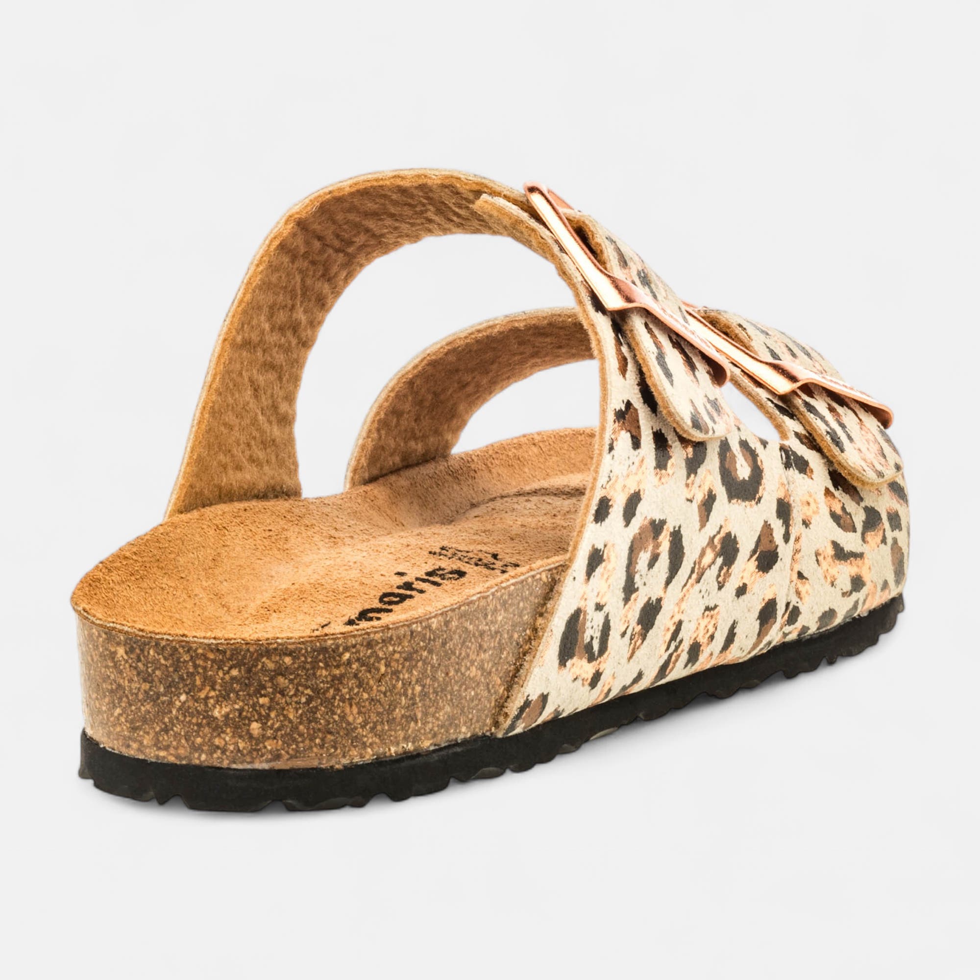 Mules semelle liège Femme beige
