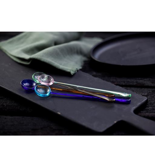 Lyngby Glas Torino Glasskeer, 4 Dele