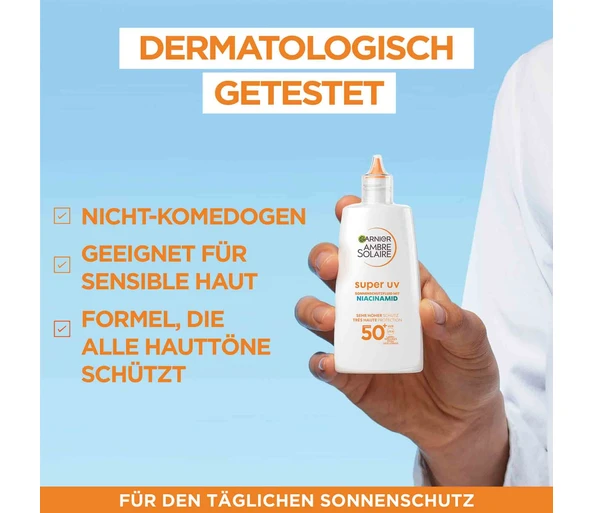 Ambre Solaire Super UV Vitamin C Anti-Dark-Spot Fluid  SPF50