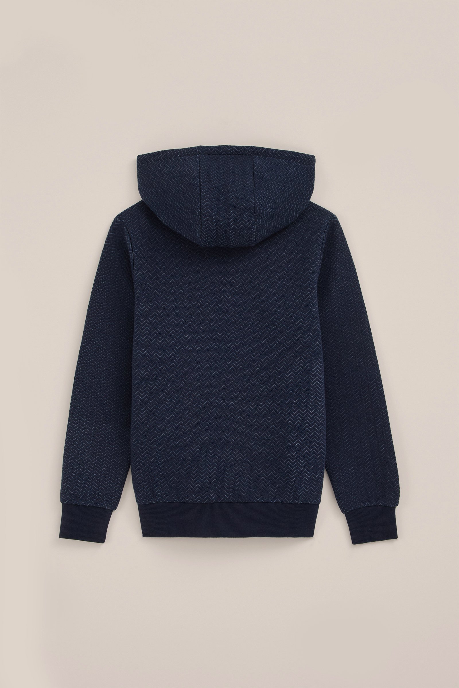 Jongens hoodie met dessin Blue Ridge Marineblauw