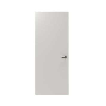 Lundia binnendeur Glat En BA01 RAL 9010 gelakt stomp rechts 93 x 231,5 cm